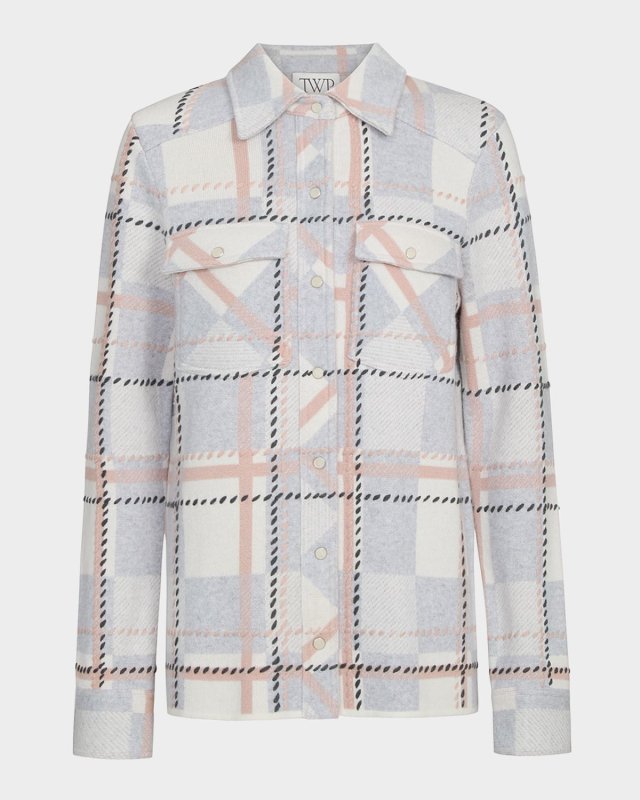 Ranchers Plaid Cashmere Cardigan